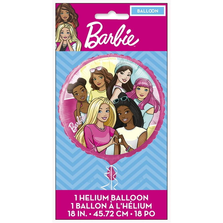 Globo Barbie corazón 18-45cm foil