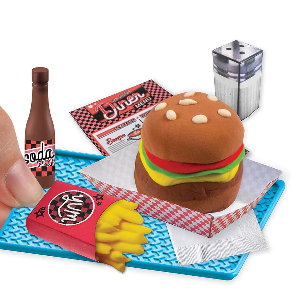 Fashion Angels 100% Extra Small Burger & Fries Mini Clay Kit