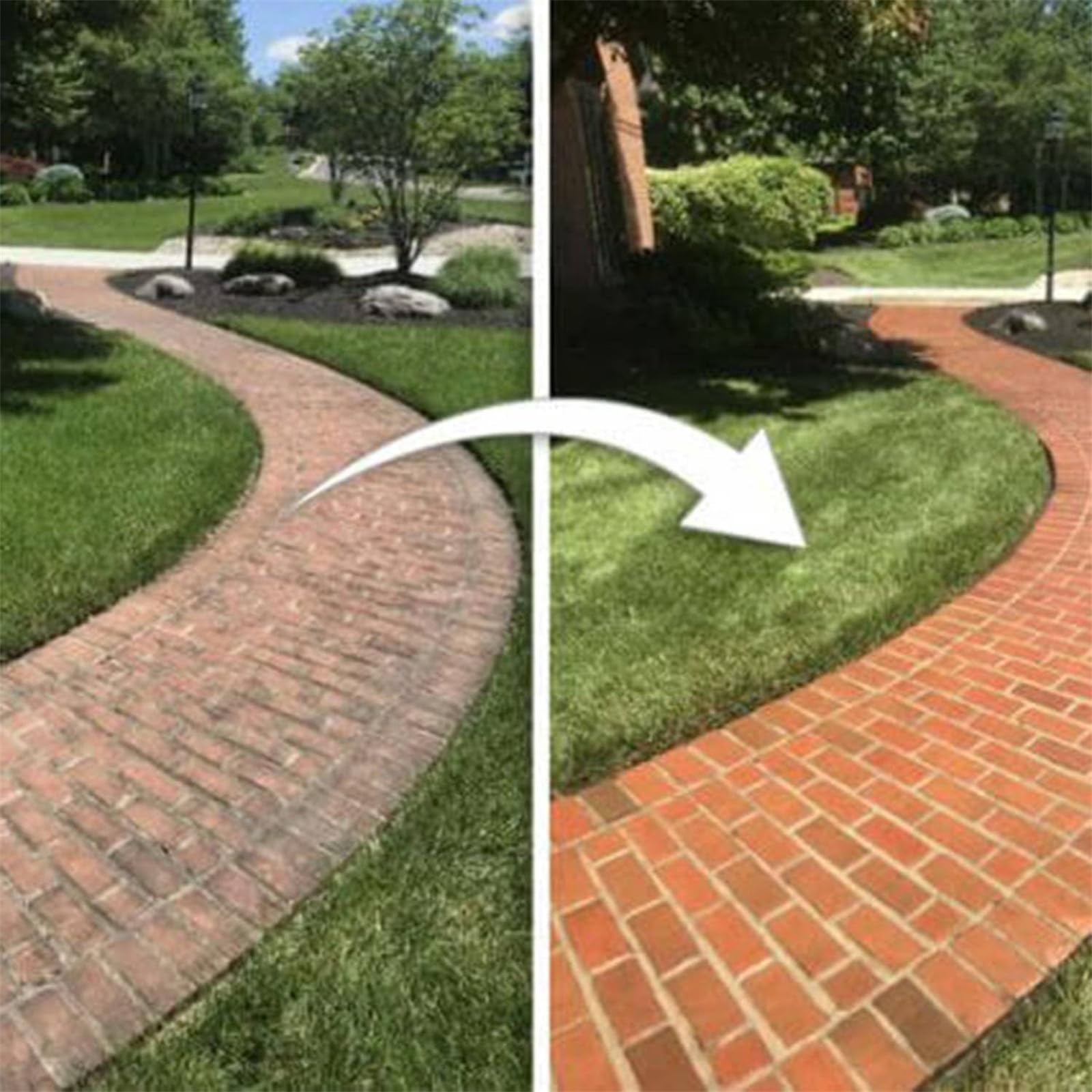 Turn Any Hose into a Pressure Washer, Stainless Steel Attachment for Garden Hoses, Universal Fit for 1/2" Pipe for Outdoor Cleaning