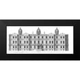 thumbnail image 2 of Campbell, Colin 18x10 Black Modern Framed Museum Art Print Titled - South Elevation, Longleat, 2 of 5