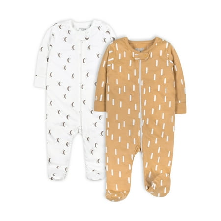 

Little Star Organic Baby Unisex 2Pk Sleep n Play Sizes Newborn-9 Months