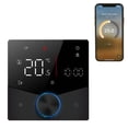 thumbnail image 3 of Wifi Wireless Matter Thermostat for House Electric Floor Heating with APP and Voice Assistant Control Colorful LED Digital Touch Screen Adjustable Knob Precise Temperature Control, 3 of 6