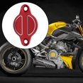 thumbnail image 4 of Tapas de filtro de aceite de motor para DUCATI Multistrada 1100 / S, pieza de accesorios de repuesto - rojo Sunnimix Cubierta de aceite del motor, 4 of 7