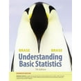 thumbnail image 1 of Pre-Owned Understanding Basic Statistics, Enhanced, 9781305873490, 1305873491, Paperback, 7 edition, 1 of 1