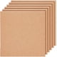 thumbnail image 1 of 6 láminas de corcho cuadradas de 30x30 cm (12x12 pulgadas), color marrón arena, ideales para posavasos, tableros de anuncios, decoración de paredes y manualidades. 4 mm de grosor., 1 of 9