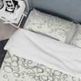 thumbnail image 4 of Designart 'Simple Bubbles I' Geometric Duvet Cover Set, 4 of 4
