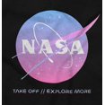 thumbnail image 2 of NASA Vaporwave Take Off Explore More Toddler Boy Girl T Shirt Infant Toddler Brisco Brands 4T, 2 of 6