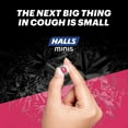 HALLS Minis Watermelon Flavor Sugar Free Cough Drops, 24 Drops