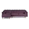thumbnail image 2 of Sofá Cama Modular Reversible de Velvet Morado Modelo Scotch Makora, 2 of 9