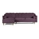 thumbnail image 2 of Sofá Cama Modular Reversible de Velvet Morado Modelo Scotch Makora, 2 of 9