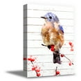 thumbnail image 1 of Awkward Styles Natural Minimalistic Wood Canvas Beauty Fauna Wall Prints Beautiful Bird View Art Bird Decor Natural Wood Canvas Home Wall Decoration, 1 of 7