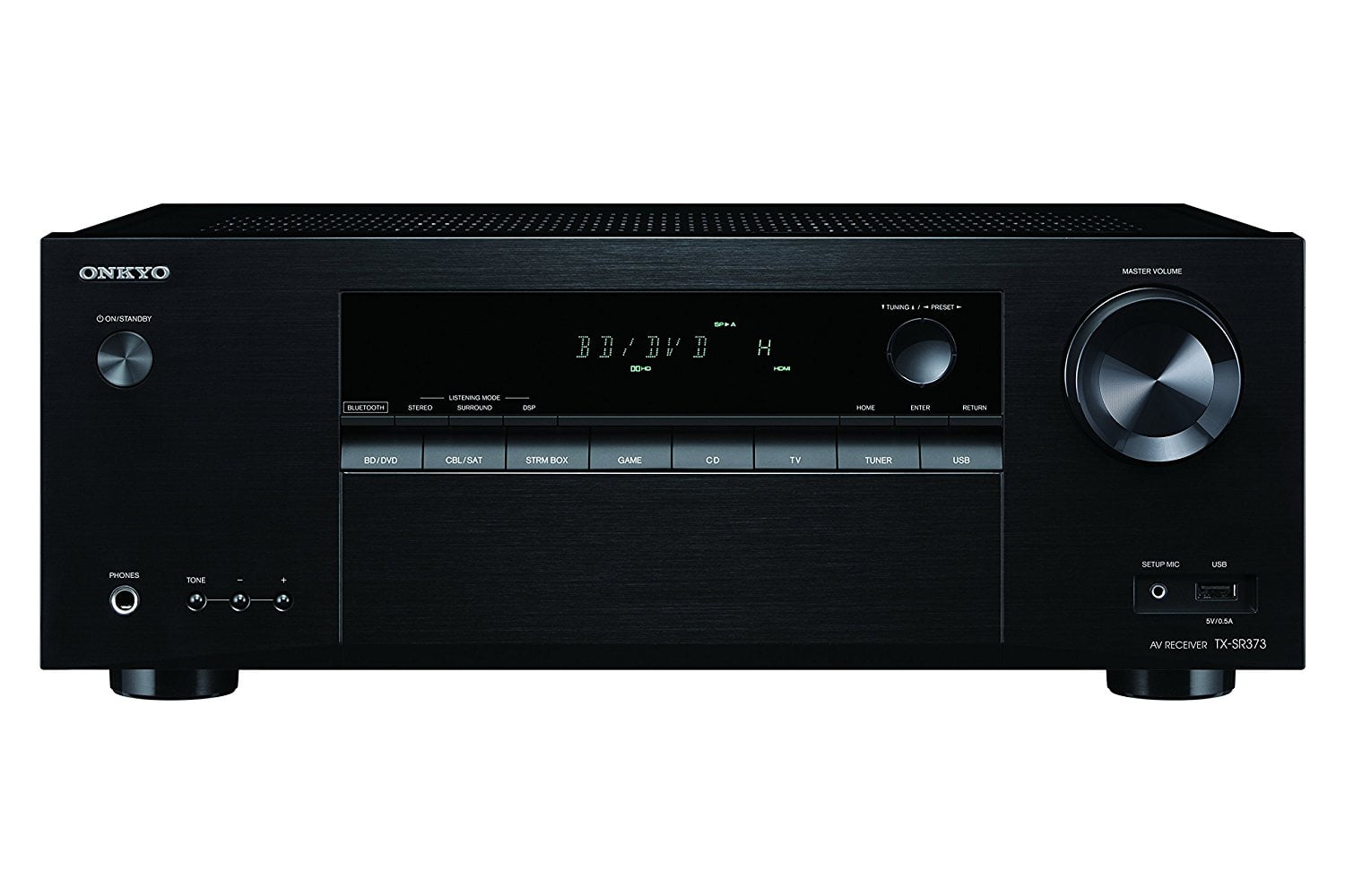 Onkyo 5.2 Channel Full 4K Bluetooth AV Home Theater Receiver Set Of 4 Yamaha High-Performance Natural Surround Sound 2-Way Indoor//Outdoor Weatherproof Speaker System