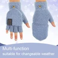 thumbnail image 3 of 4 Pares De Guantes Sin Dedos Con Funda For Mujeres Y Hombres, 3 of 7
