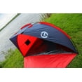 thumbnail image 3 of Tahoe Gear Cruz Bay Summer Sun Shelter & Beach Shade Tent Canopy, Coral Red, 3 of 9