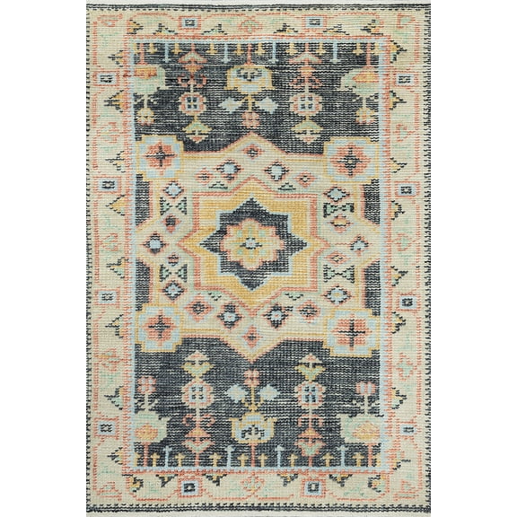 Momeni Ophelia Medallion Area Rugs, Brown