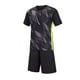 thumbnail image 1 of Odeerbi 4-16 Años Niños Verano Atletismo Trajes de Secado Rápido Deportes Correr Tops Pantalones Cortos Conjunto Transpirable Manga Corta Cuello Redondo Top Shorts, 1 of 5