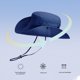 thumbnail image 4 of Sombrero para el sol al aire libre para hombre | Gorra de pesca transpirable de nailon | Ala ancha Protección UV | Gorro de viaje ligero plegable | Ajustable 21.65-23.62 pulgadas | Senderismo, 4 of 8