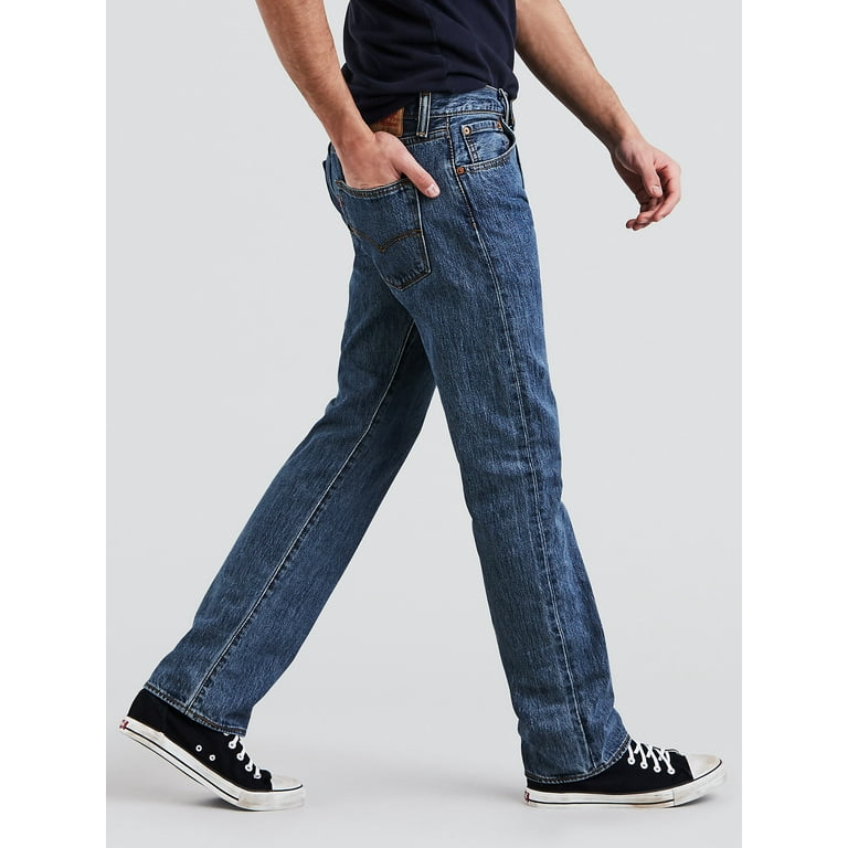 spiralformet sjæl Broom Levi's Men's 501 Original Fit Jeans - Walmart.com