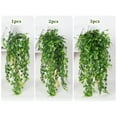 thumbnail image 4 of RECUTMS 3 Packs Artificial Plant Faux Ivy Greenery Hanging Plants Fake Ivy Leaf UV Resistant for Outdoor Garden Yard Porch Wall Decoration （Green）, 4 of 8