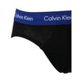 thumbnail image 3 of Calvin Klein 3 Pack Hip Briefs, Black, 3 of 9