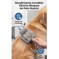 thumbnail image 4 of Cepillo Carda Universal Pro para Mascotas con Placa de Extracción de Pelo Gris, 4 of 5