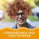 thumbnail image 3 of unbranded Peluca Afro Rizada Corta Color Marrón Transpirable Ideal Para Eventos Y Disfraces, 3 of 6