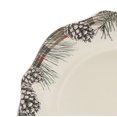 thumbnail image 3 of Holiday Time Dinner Plate - Neddle Ribbon, 3 of 5