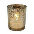thumbnail image 3 of Biedermann & Sons HJ187G Rustic Glass Votive Candle Holders, Gold - Pack of 12, 3 of 3
