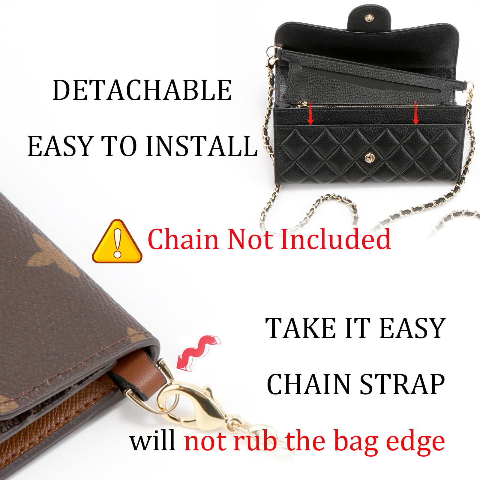 Emilie Wallet Conversion Kit with Zipper & O Rings / Emilie 
