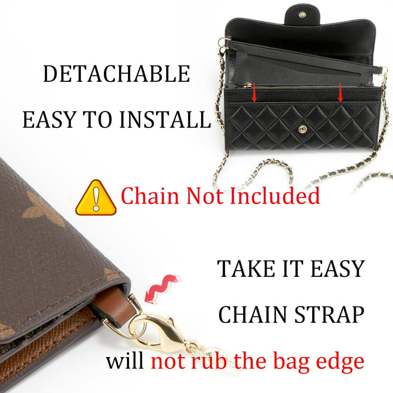 Crossbody Conversion Kit with Pouch Converter Ring and Chain