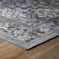 thumbnail image 3 of Addison Rugs Kensington 2'3" x 7'7" Rectangle Persian Fabric Runner Rug in Gray, 3 of 5