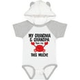 thumbnail image 3 of Inktastic Grandma Grandpa Love Me Boys Boys or Girls Baby Bodysuit, 3 of 5