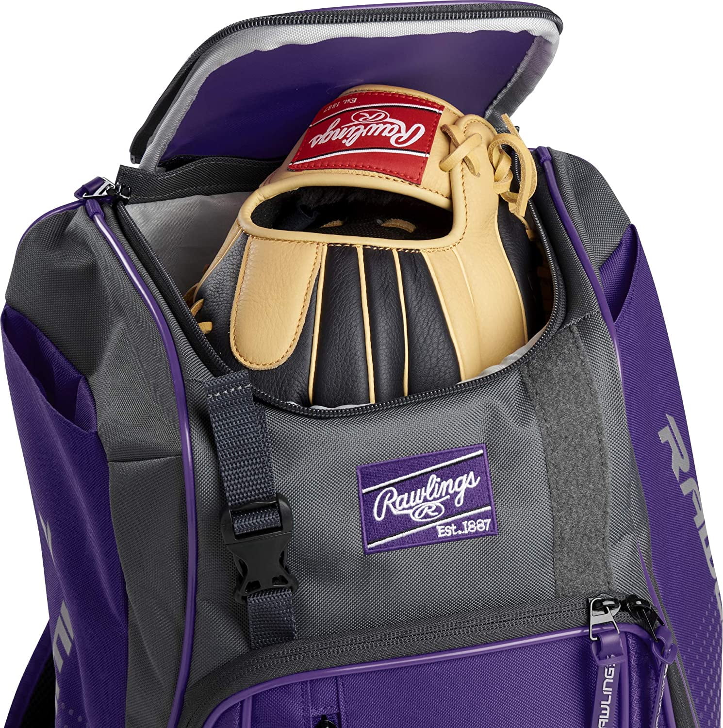 Rawlings Franchise Baseball Backpack | Purple | N/A