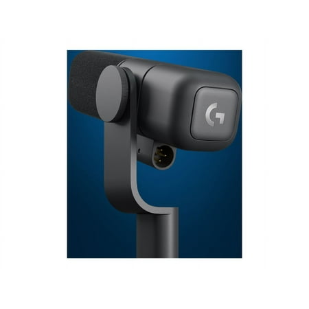 Logitech - Yeti Studio Supercardioid Active Dynamic XLR Broadcast Microphone for Gaming