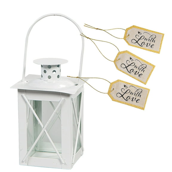 Fun Express Mini Lanterns Wedding Favor Kit - Makes 24