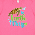 thumbnail image 4 of Inktastic Earth Day Sea Turtle and Hearts Boys or Girls Baby T-Shirt, 4 of 5