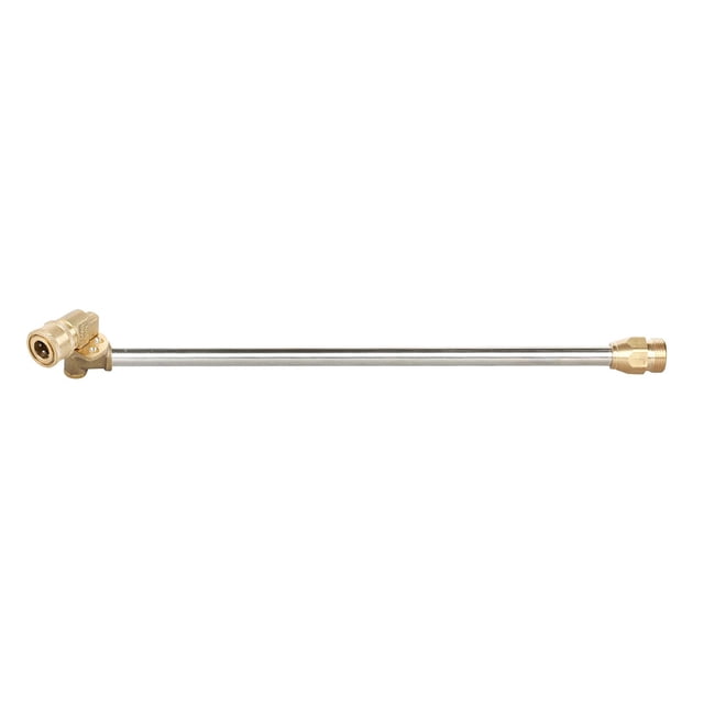 Extensión de arandela de acero inoxidable, barra extendida de lavado a presión de 5000PSI para limpiar la ventana de la entrada del coche de M22 DYNWAVEMX Varilla de extensión de lavadora