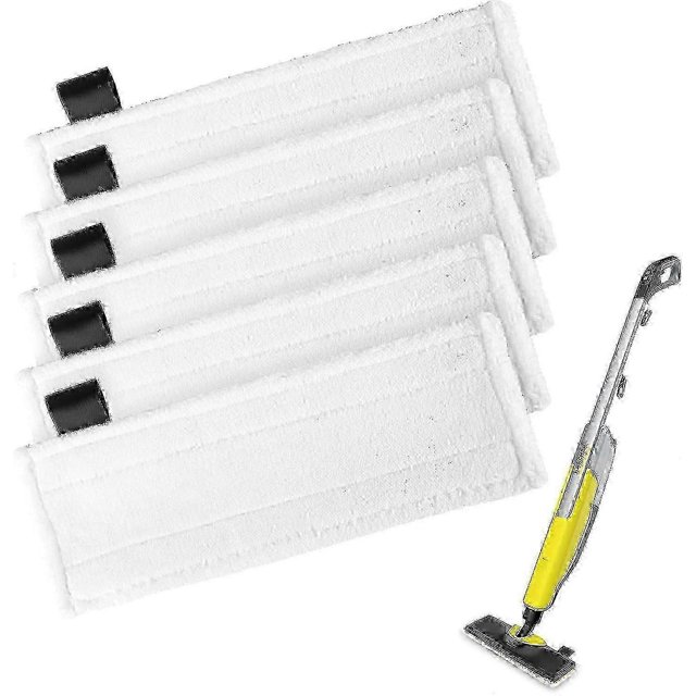 Paquete de 5 almohadillas para limpiador a vapor Karcher SC2-SC5 - Accesorios de la serie EasyFix (compatibles con SC3/SC4/SC5)
