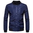 thumbnail image 2 of Vedolay Men's and Big Men's Fall Dressy Fall Dress Coat Casual Light Jackets Clothes Navy,XL, 2 of 4