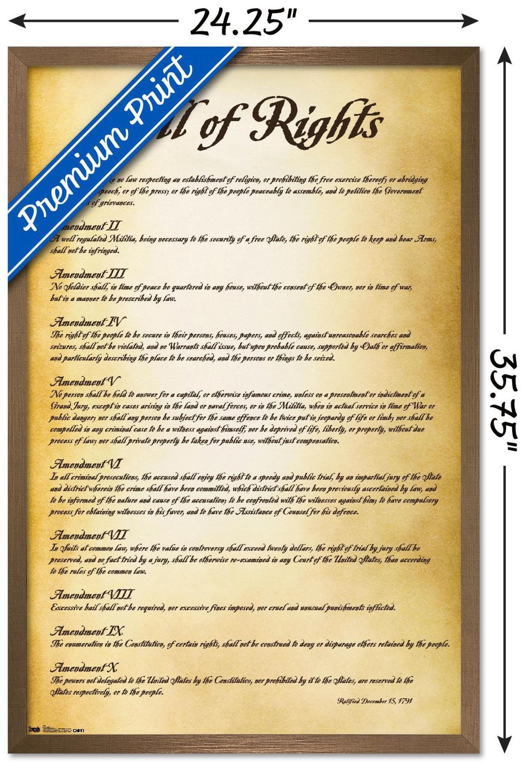 États-Unis d'Amérique - Déclaration des droits