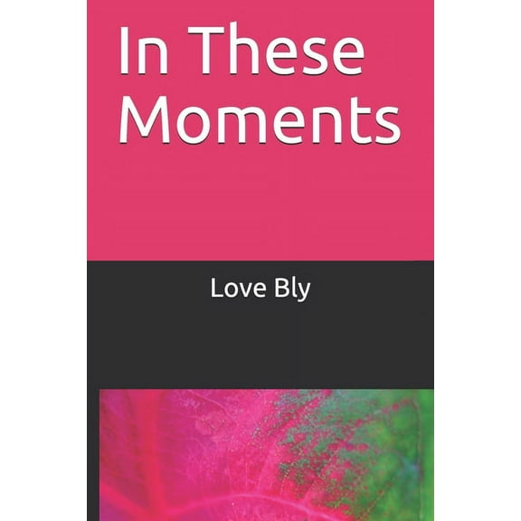 In These Moments Paperback 1687529329 9781687529329 Love Bly