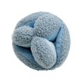 thumbnail image 3 of Juguete chirriante para perros, muebles de juego interactivos, protección resistente al desgaste, pelota de peluche para mascotas, juguete masticable azul, 3 of 8