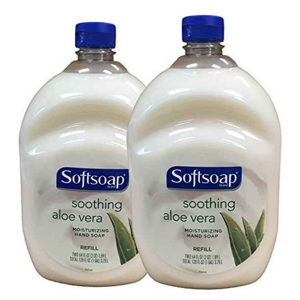 Softsoap Hand Soap Soothing Aloe Vera Moisturizing Hand Soap Refill 64