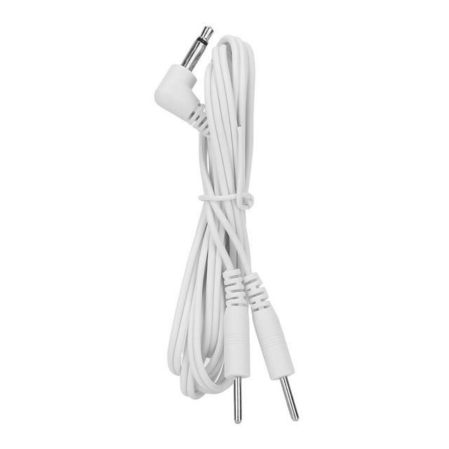 Fil de Massage, Favorise la Circulation Sanguine Haute Résistance Flexible 10 Pcs Fil d'Électrode pour Machine de Physiothérapie 2-en-1pin