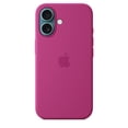 thumbnail image 2 of Funda de silicona para Apple iPhone 16 con MagSafe Fucsia, 2 of 5
