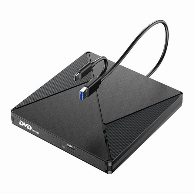 External CD/DVD Drive,Portable DVD Reader Writer ROM Drive,CD Burner External Disk Drive ,Widely Use