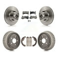 thumbnail image 1 of Transit Auto Front Rear Disc Brake Rotors Hub Assembly Ceramic Pads and Drum Kit for Car Chevrolet S10 GMC Sonoma Jimmy Blazer K8T-103768, 1 of 11