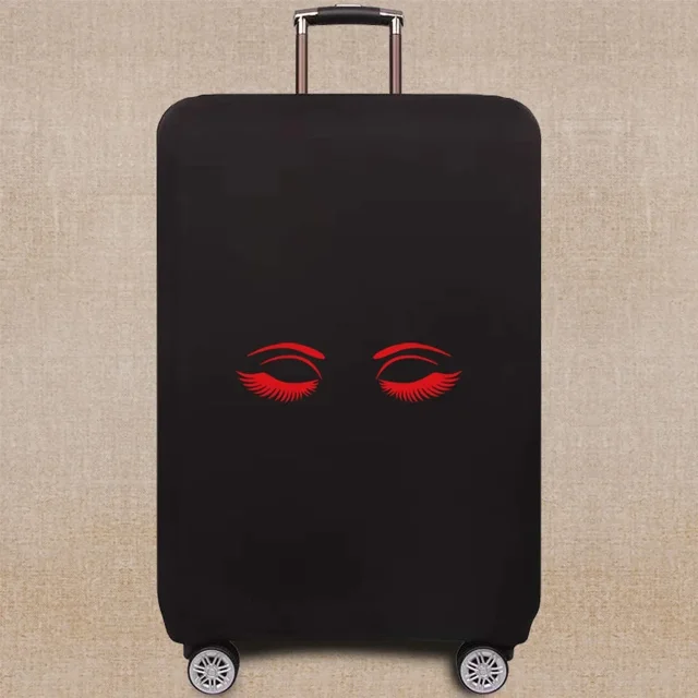 Luggage Cover Suitcase Dust Luggage Protective Cover for 18-32 Inch Chest Pattern Series Trolley Case Elastic Dust Cover 1chest013 L