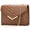 A-brown, variant on Women Formal Vegan Leather Evening Envelope Clutch Purses and Handbags for Party Wedding Prom Bridal