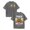 Gray_006, variant on Vintage Halloween Shirts Men Ghost Printed Distressed Washed Short Sleeve Crew-Neck Tshirts Trendy Comfortable Relaxed Fit Top Army Green 4XL